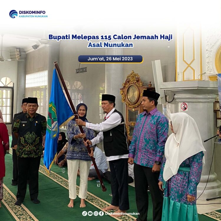 Bupati Lepas 115 Calon Jamaah Haji Nunukan
