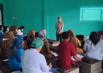 Tim Akreditasi RSUD Nunukan Gelar Sosialisasi dan Review Standar SKP Pada Tenaga Medis