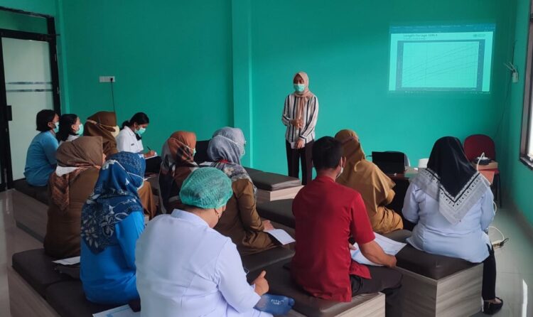 Tim Akreditasi RSUD Nunukan Gelar Sosialisasi dan Review Standar SKP Pada Tenaga Medis