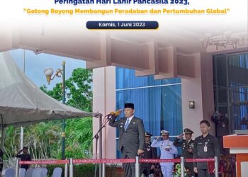 Peringati Harlah Pancasila, Gotong Royong Membangun Peradaban Dan Pertumbuhan Global