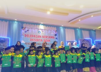 334 Anak Paud Ikuti Pelepasan Bersama