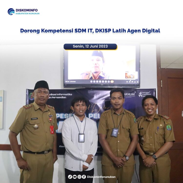 Dorong Kompetensi SDM IT, DKISP Latih Agen Digital