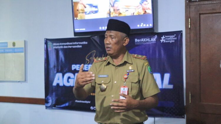 Agen Digital Kecamatan Sebatik Tengah Magang di Diskominfo