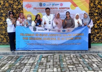 Pelayanan Sejuta Akseptor Dalam rangka Hari Keluarga Nasional ke-30