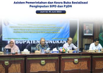 Abdul Munir Buka Sosialisasi Penginputan SIPD P3DN