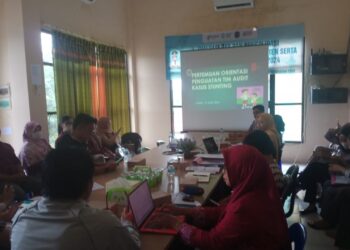 DKP2KB Adakan Pertemuan Untuk Penguatan Tim Audit Kasus Stunting