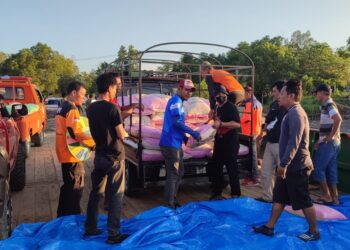 PMI Kirim 3 Orang Relawan Ikut TDB Banjir Sembakung
