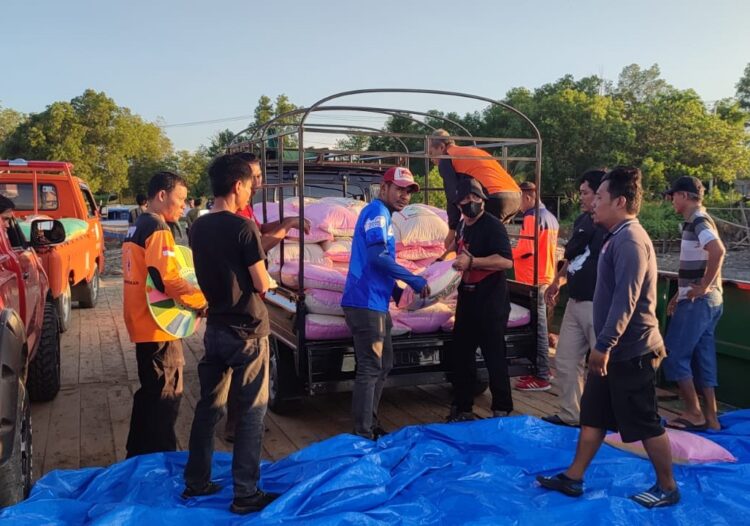 PMI Kirim 3 Orang Relawan Ikut TDB Banjir Sembakung