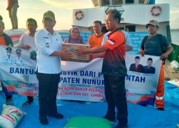 Setelah Tetapkan Tanggap Darurat Bencana, Pemkab Nunukan Salurkan Bantuan Kepada Korban Banjir