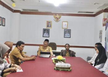 Kadis Kominfo Terima Siswa Magang dari SMK Mutiara Bangsa Sebatik