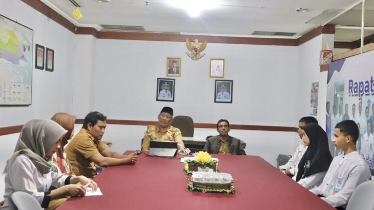 Kadis Kominfo Terima Siswa Magang dari SMK Mutiara Bangsa Sebatik