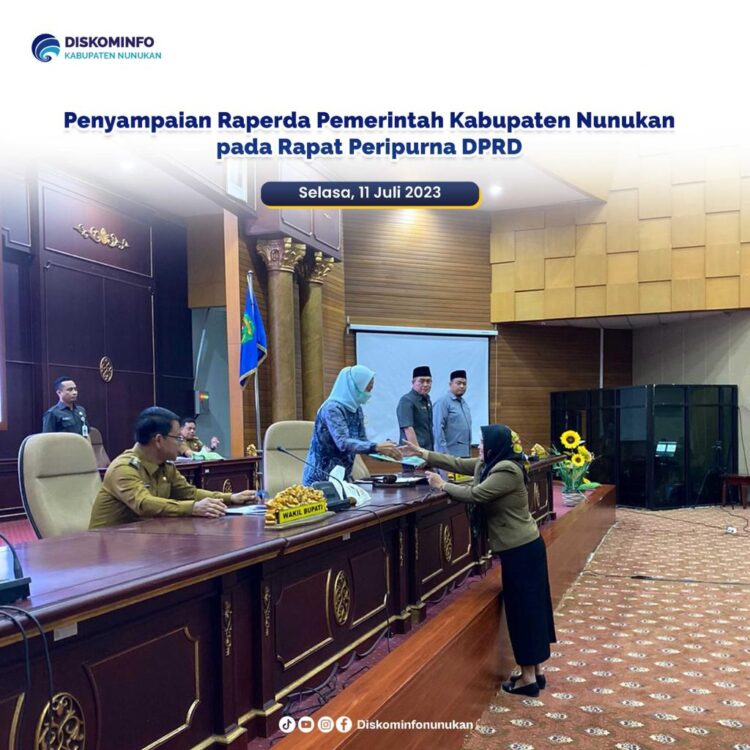 Eksekutif Sampaikan Dua Ranperda Kepada Legislatif