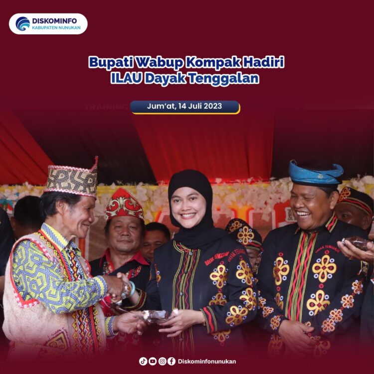 Bupati Wabup Kompak Hadiri Ilau Dayak Tenggalan