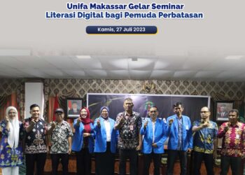 UNIFA Makassar Gelar Seminar Literasi Digital Bagi Pemuda Perbatasan