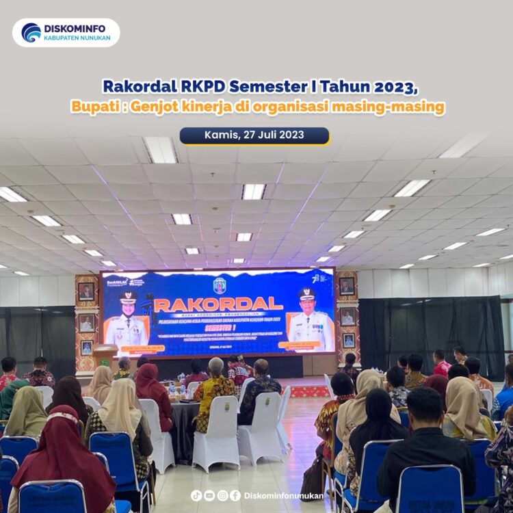 Rakordal RKPD, Bupati : Genjot Kinerja di Organisasi Masing-masing