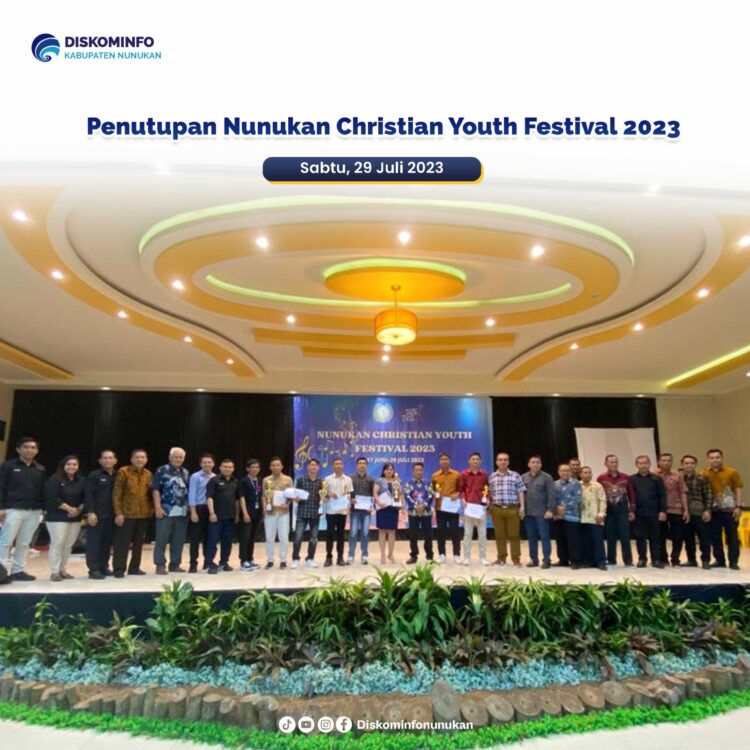 Penutupan Nunukan Christian Youth Festival 2023