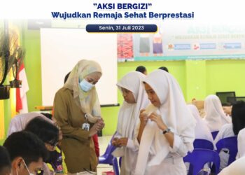 Aksi Bergizi, Wujudkan Remaja Sehat Berprestasi