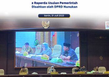 2 Raperda Usulan Pemerintah di Sahkan Oleh DPRD Nunukan