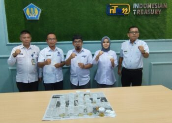 Deteksi Dini Penggunaan Obat-Obat Terlarang, Seluruh Pegawai KPPN Nunukan Tes Urine