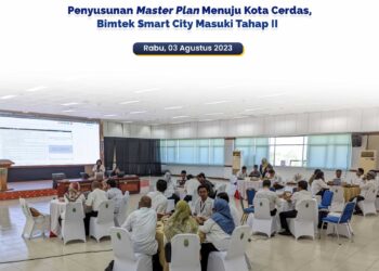 Penyusunan Masterplan Menuju Kota Cerdas, Bimtek Smart City Masuki Tahap ll