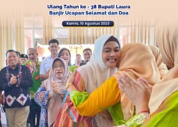 Ulang Tahun ke – 38, Bupati Laura Banjir Ucapan Selamat dan Doa