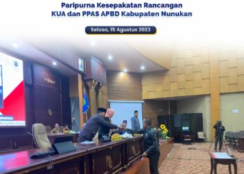 Paripurna Kesepakatan Rancangan KUA dan PPAS APBD Kabupaten Nunukan