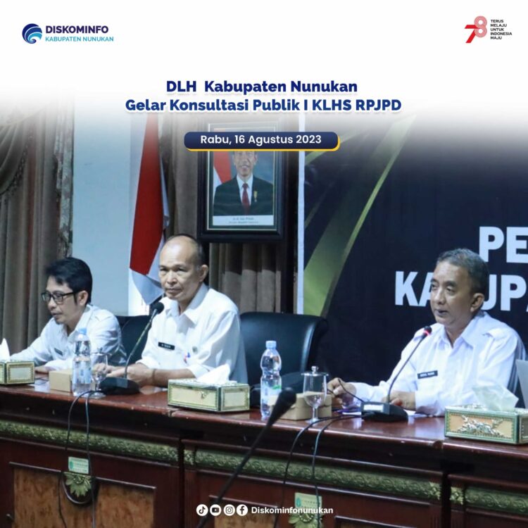 DLH Kabupaten Nunukan Gelar Konsultasi Publik I KLHS RPJPD