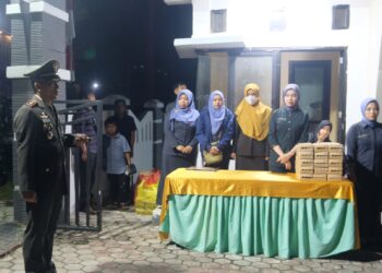 Komandan Kodim 0911 Nunukan Pimpin Apel dan Renungan Suci