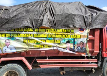 BPBD Salurkan Bantuan kepada Korban Banjir di Nunukan