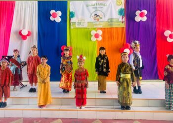 Tanamkan Jiwa Nasionalisme dan Cinta Indonesia, SDK Biji Sesawi Peringati Sumpah Pemuda dan Bulan Bahasa