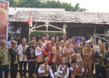 Kelembagaan Suku Dayak Tenggalan Se-Kalimantan Utara Masa Bakti 2022 – 2027 Resmi Dilantik