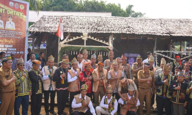 Kelembagaan Suku Dayak Tenggalan Se-Kalimantan Utara Masa Bakti 2022 – 2027 Resmi Dilantik