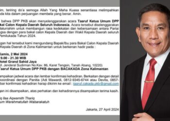 Hari ini Sulaiman Akan Hadiri Undangan Ta’aruf Ketum DPP Partai Kebangkitan Bangsa