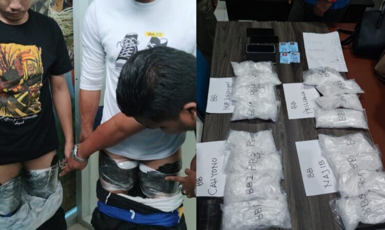 Avsec Bandara Juwata Tarakan Gagalkan Penyeludupan 4 Kg Sabu