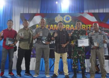 Peringati HUT Ke 21 Tahun, Lanal Nunukan Gelar Lomba Menembak