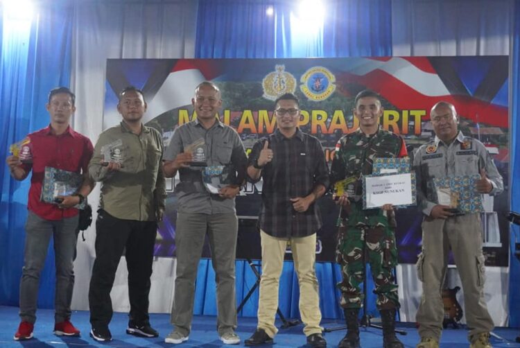 Peringati HUT Ke 21 Tahun, Lanal Nunukan Gelar Lomba Menembak