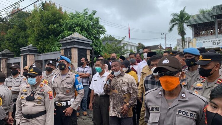 Serikat Buruh Tuntut Pencabutan Kepmen No 2 Tahun 2022, DPRD Tarakan : Kami Sampaikan ke Pusat