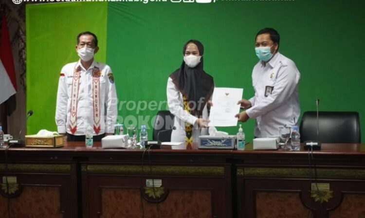 Bupati Nunukan Hadiri Entry Meeting Pemeriksaan Pendahuluan Laporan Keuangan Pemerintah Daerah Tahun Anggaran 2021