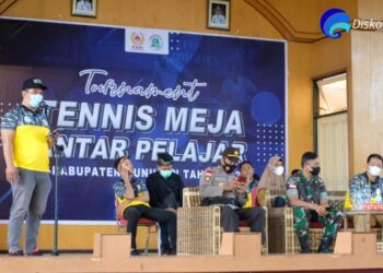 Wakil Bupati Nunukan Buka Turnamen Tenis Meja Antar Pelajar Se- Kabupaten Nunukan