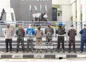 Pastikan Aman dan Tertib, Apel Kesiapsiagaan Keamanan Malam Takbiran Hari Raya Idul Adha 1443 H/2022 Masehi Digelar