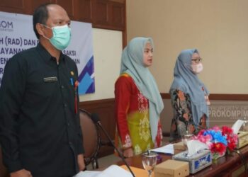 Bupati Laura Buka Rapat Evaluasi Rencana Aksi Daerah (RAD) dan Diseminasi Standar Operasional Prosedur (SOP) Pelayanan Terpadu Bagi Saksi dan Atau Korban TPPO