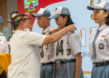 Wakil Gubernur (Wagub) Kaltara, Ingkong Ala, membuka secara resmi kegiatan seleksi yang berlangsung di Ruang Serbaguna Lantai 1 Kantor Gubernur Kaltara. (Foto: DKISP Kaltara)