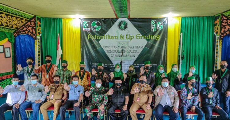 Plh. Bupati Malinau Hadiri Pelantikan dan Up Grading Pengurus HMI Komisariat Malinau