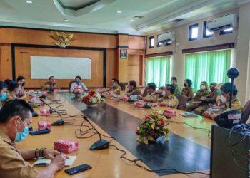 Plh. Bupati Pimpin Rapat Terkait Kunker Gubernur dan Wakil Gubernur Kaltara Ke Malinau