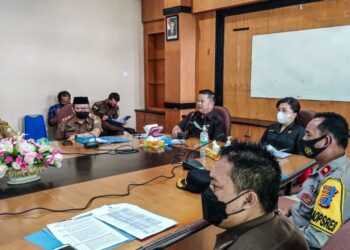 Plh. Bupati Pimpin Rapat Panitia Pilkades dan PilRT