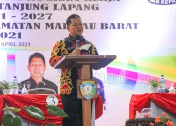 Plh Bupati Malinau Apresiasi Diselenggarakannya Pemaparan Visi, Misi Calon Kades Tanjung Lapang