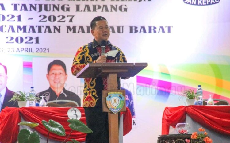 Plh Bupati Malinau Apresiasi Diselenggarakannya Pemaparan Visi, Misi Calon Kades Tanjung Lapang
