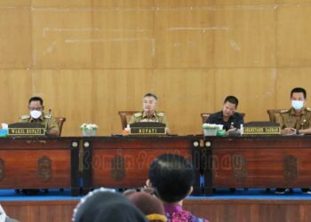 Pemkab Lakukan Pertemuan Dengan Pelaku Usaha Bahas Harga Jelang Hari Raya Idul Fitri 1442 H