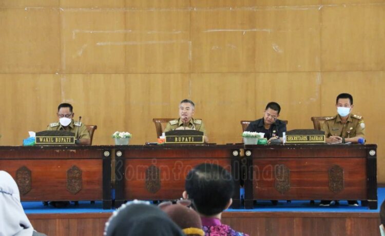 Pemkab Lakukan Pertemuan Dengan Pelaku Usaha Bahas Harga Jelang Hari Raya Idul Fitri 1442 H