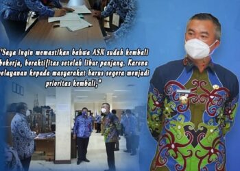 Bupati Lakukan Sidak Pasca Libur Idul Fitri